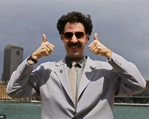 Sacha Baron Cohen, cannabis, weed, Borat,