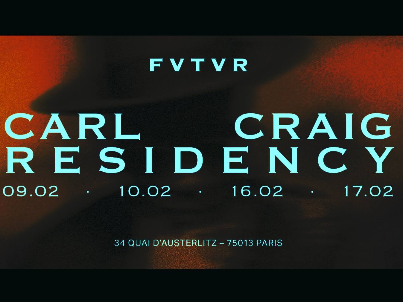 Carl Craig, Roni Size, FVTVR, Paris,