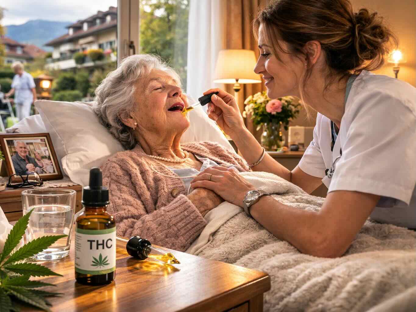 Cannabis, EPHAD, Suisse