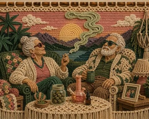 Silver economie, cannabis