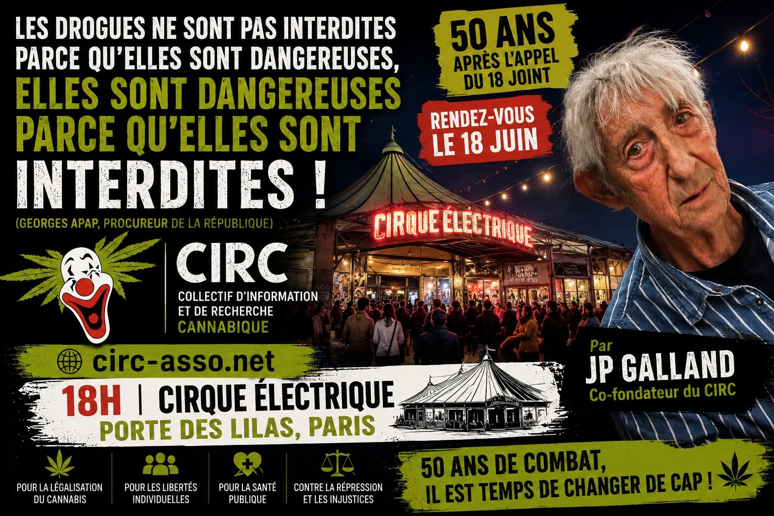 Appel du 18 joint, Circ, Jean-Pierre Galand