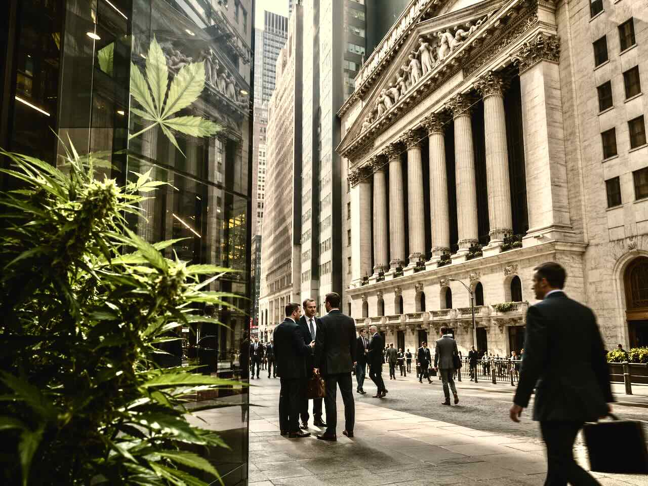 NYSE, Cannabis, Wall street