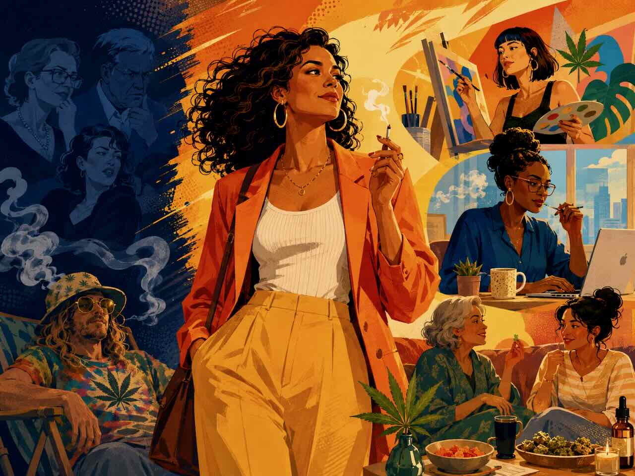 Femmes, cannabis,
